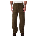 Front view of man in the Rollas Ezy Electric Jeans in colour Olive