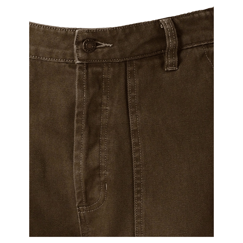 Fabric view of the Rollas Ezy Electric Jeans in colour Olive