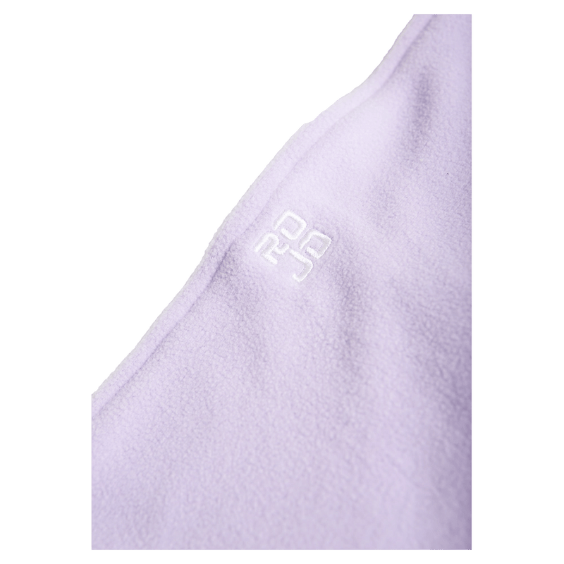 Side view of Rojo Rojo Tall Neck Warmer - Womens Lavender