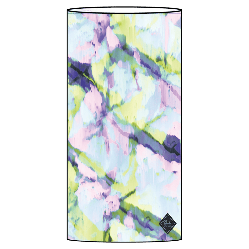 Front view of youth Rojo Girls Tube Neck Warmer - Kids in colour Pink-a-boo