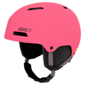 Main view of the Giro Crue MIPS Helmet in Matte Neon Pink colourway, KIDS's model