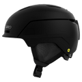 Side view of the Giro NEO II AF Helmet in Matte Black colourway, unisex's model