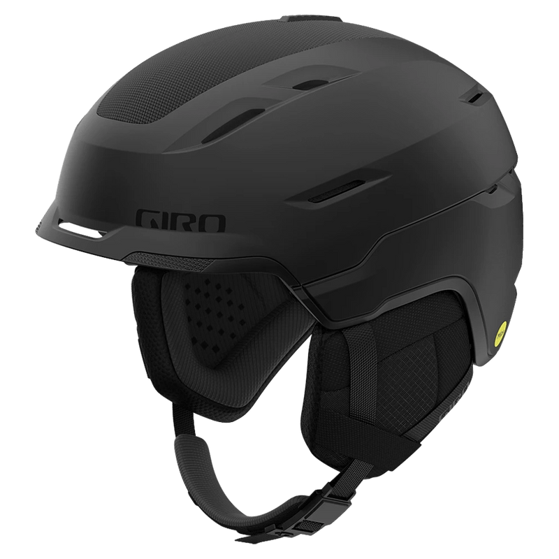 Main view of the Giro Tor MIPS Helmet in Matte Black colourway, unisex's model