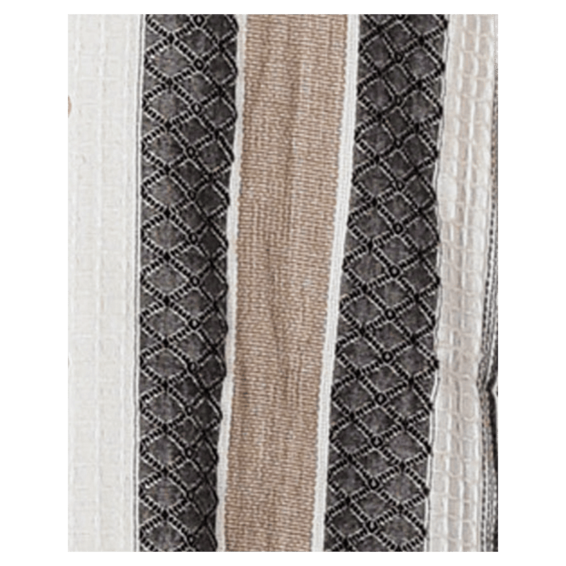 Fabric view the Rollas Headway Bowler in colour Beige Stripe