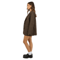 Side view of All About Eve Vanner Blazer - Womens in colour Coffee,