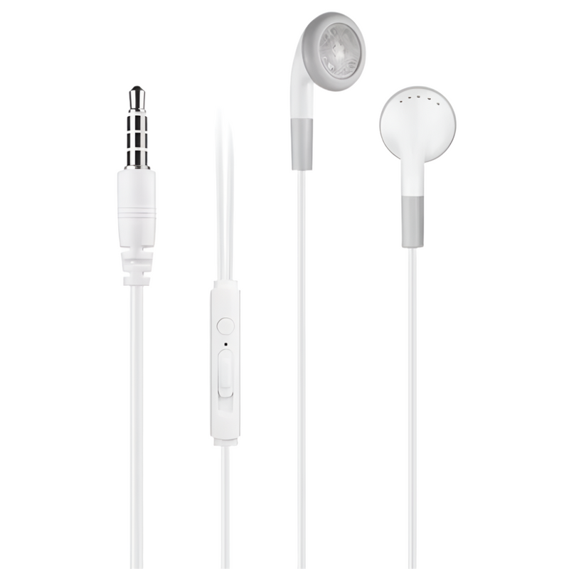Earphones w/ Microphone/Vol Control