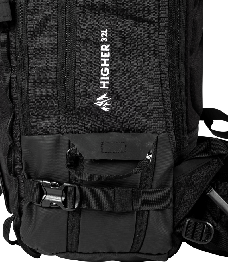 Jones Higher 32L Backpack close up of side