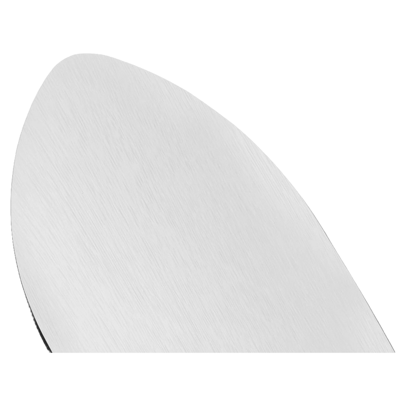Nose view of the Korua 2027 Pencil KOR-PENCIL2027BRUSHED Snowboard, 26/27 Unisex's model