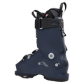 Back view of the Lange Shadow 95 LV GW Ski Boots, blue titanium, women´s model.