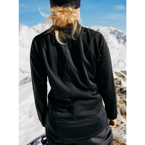 AK Helium Power Grid Full-Zip Fleece - Womens
