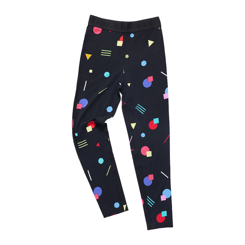 Le Bent Confetti Midweight Thermal Bottom - Kids Flat Lay