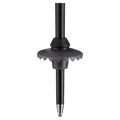 Leki Neolite Airfoile Ski Pole black basket and tip