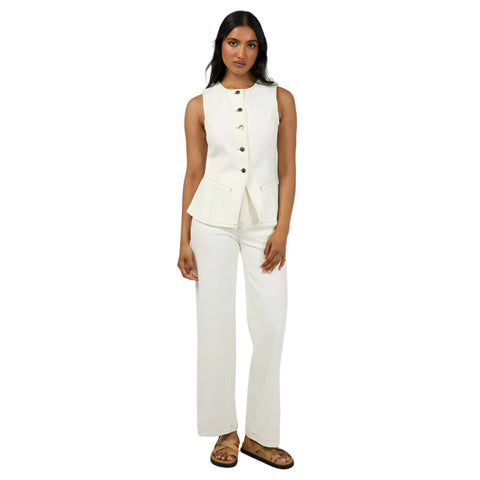 Lena Denim Vest - Womens