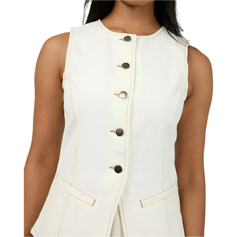 Lena Denim Vest - Womens