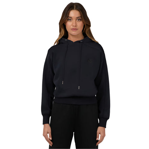 Luxe Active Crop Hoodie - Womens
