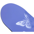 Nitro 2027 Zaza Snowboard close up of nose with butterfly graphic