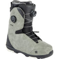 Nitro Club Boa snowboard boot in grey and black with dual Boa lacing system and textured synthetic upper.
