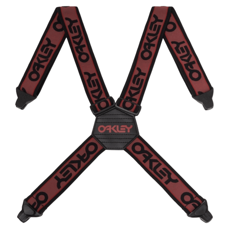 Main view of the Oakley Factory Suspenders, rosewood colour