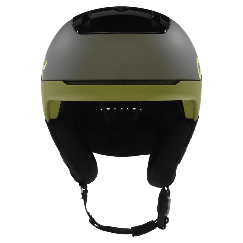 Front view of the Oakley Mod 5 MIPS Helmet in Dark Brush Fern