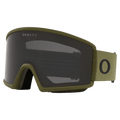 Main view of the Oakley Target Line XL Goggles in Dark Bush, Dark Grey lens, unisex model