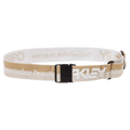 Main view of the Oakley Tnp Factory Belt, pebble colour