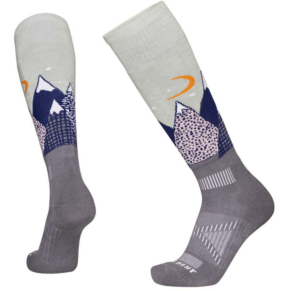 Snowy Mountains Light Cushion Socks - Kids