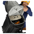 Inside view of the OSPREY Mountain Bound Boot Pack + Black Bags, 26/27 Unisex's model