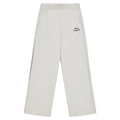 Solo view of the PE NATION Swerve Tackpant Grey Marle Pants, 26/27 Womens's model
