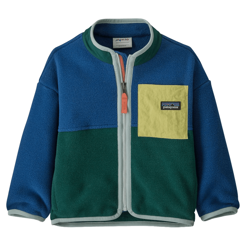 Main view of the Patagonia Baby Synch jacket Clement Blue 60970BKPL Fashion, 26/27 Kids's model