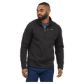 2 view of the Patagonia Better Sweater 1/4 Zip 25523BLK Fashion, 26/27 Men's's model