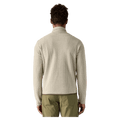 4 view of the Patagonia R1 Air Zip Neck Pelican 40246PLCN Fashion, 26/27 Unisex's model