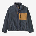 Main view of the Patagonia Synch Jacket - Kids_Smolder Blue 65320BKPL Fashion, 26/27 Unisex's model