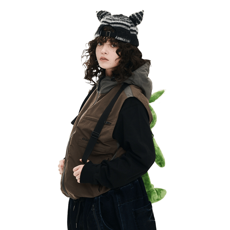 Trippy Rabbit Stuffed Doll Backpack