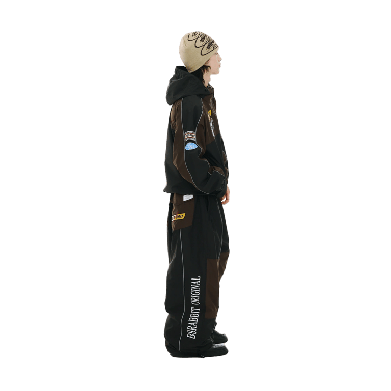 Patched Utility Super Wide Ventilation Snowboard Pants