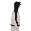 Asymmetric 3L Seam Sealing Hooded Shell Snowboard Jacket