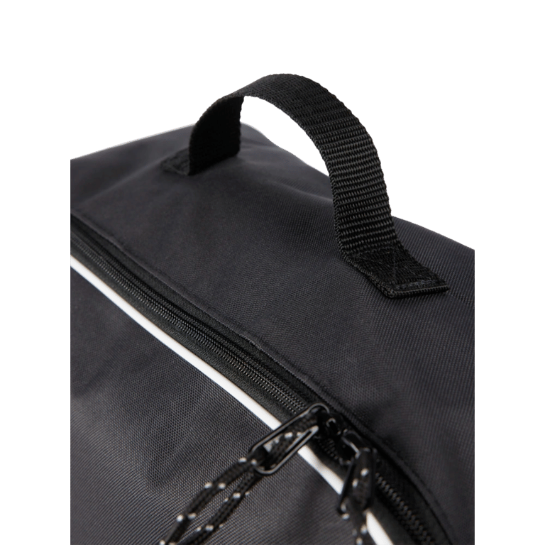 Close view of the Burton Flight Attendant Accessory Bag in True Black colourway, unisex's model