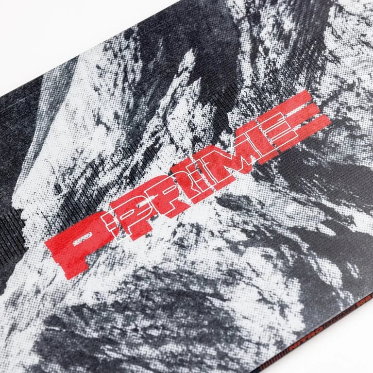Nitro 2027 Prime Raw Snowboard graphic close up