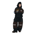 Patched Utility Hooded Snowboard Jacket