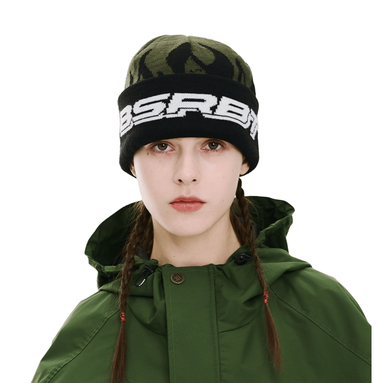 Flame Double Sided Artwork Beanie