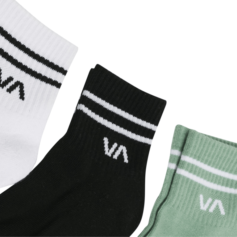 VA Mini Crew Socks 3 Pack - Womens