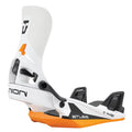 Union Atlas Step On Snowboard Bindings White Orange