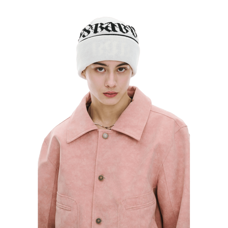 Logo Pattern Beanie