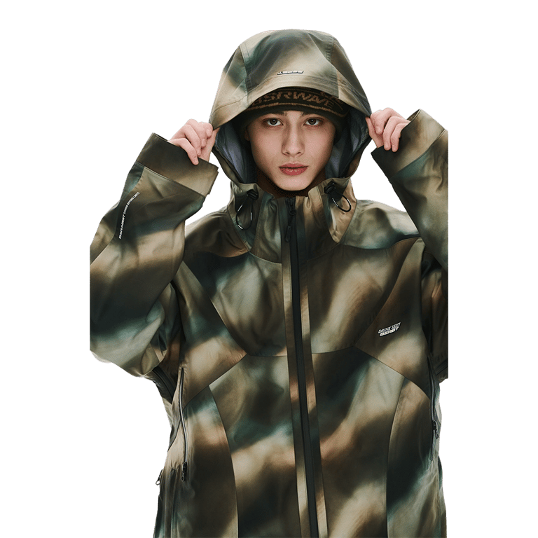 DSXBS 3L Seam Sealing Hooded Shell Snowboard Jacket