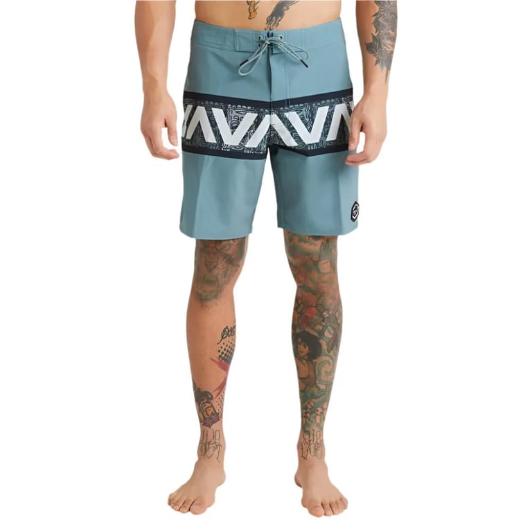 Oblow Tiki Banded Shorts
