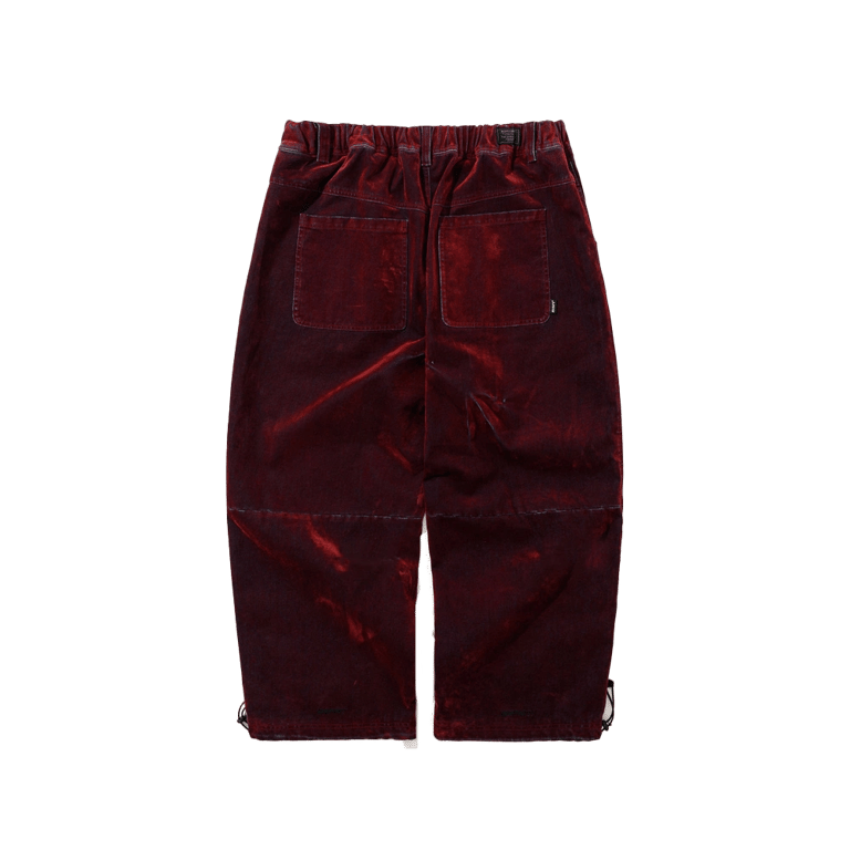 DSXBS Super Wide Pintuck Wax Real Denim Snowboard Pants