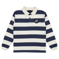 Reverse Dot Patch Polo - Kids