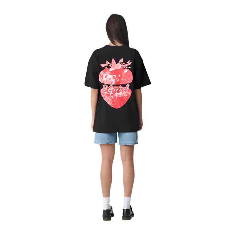 Strawberry Relaxed T-Shirt - Womens