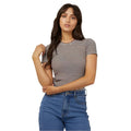 Eve Rib Stripe Tee - Womens