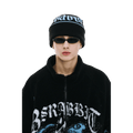 Logo Pattern Beanie