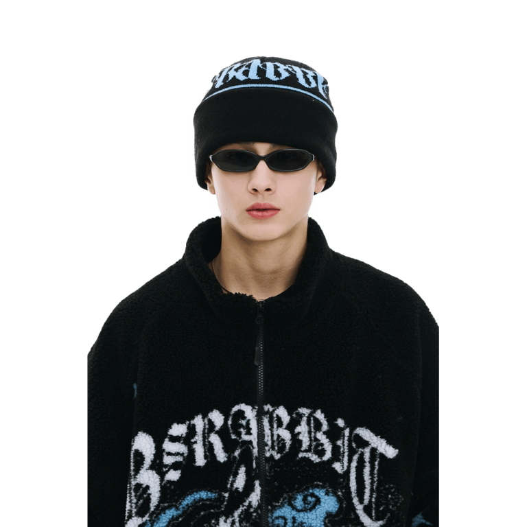 Logo Pattern Beanie